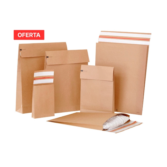Sobres papel kraft para envío