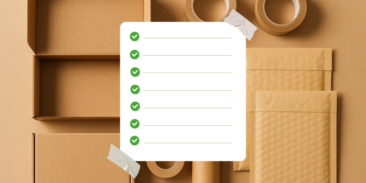 Vuelta al ecommerce: checklist de embalaje para preparar tu tienda tras el verano