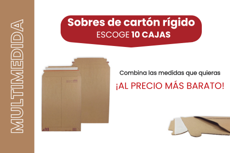 Sobres de cartón rígido
