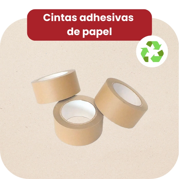 Cintas adhesivas de papel