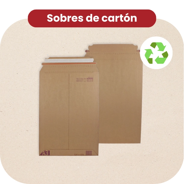Sobres cartón