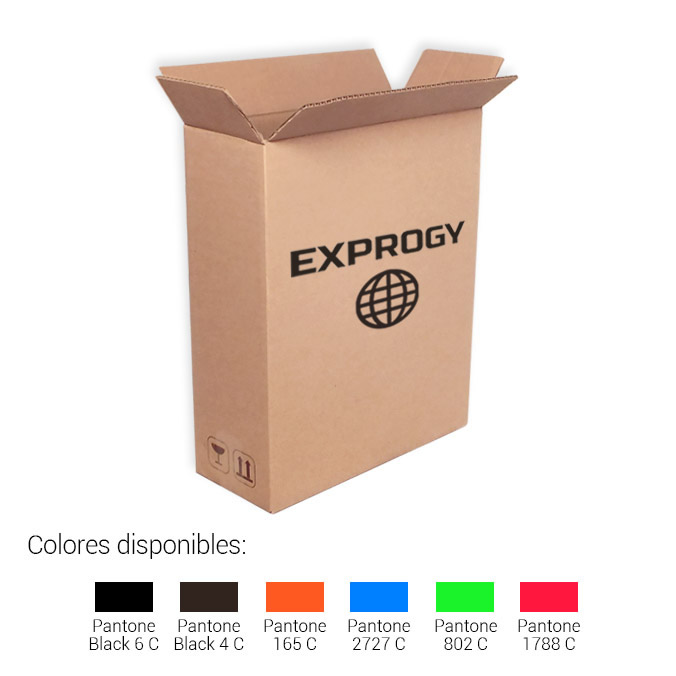 Cajas de cartón 340 x 140 x 415 mm 