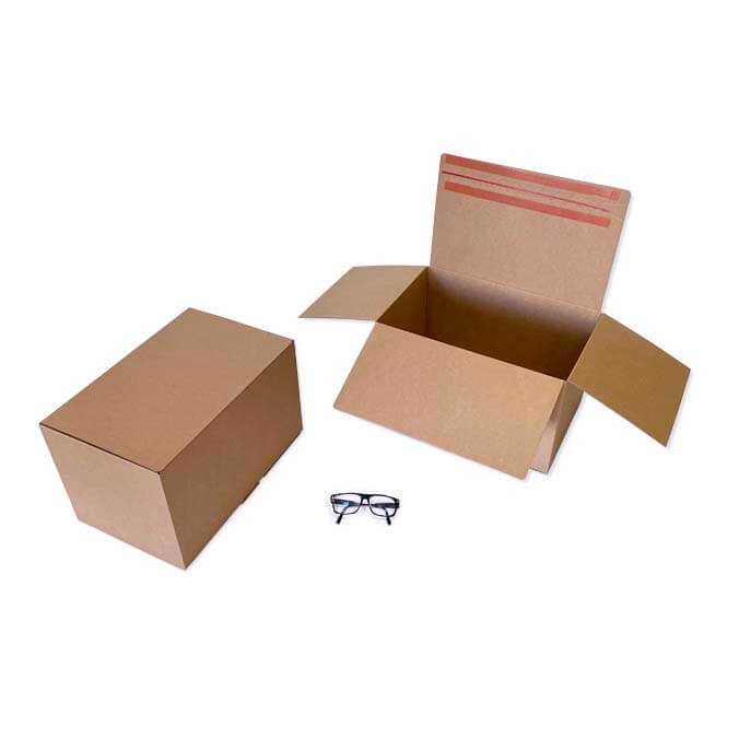 Muestras de Caja E-Commerce 400 x 260 x 250 mm.