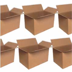 Pack 40 cajas de cartón de 600 x 400 x 350 mm