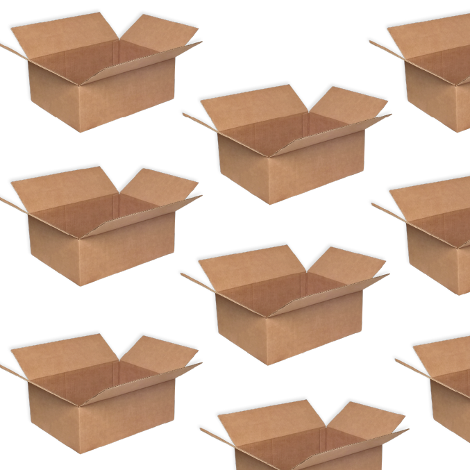 Pack 60 Cajas de Cartón Simple 400x300x150mm 