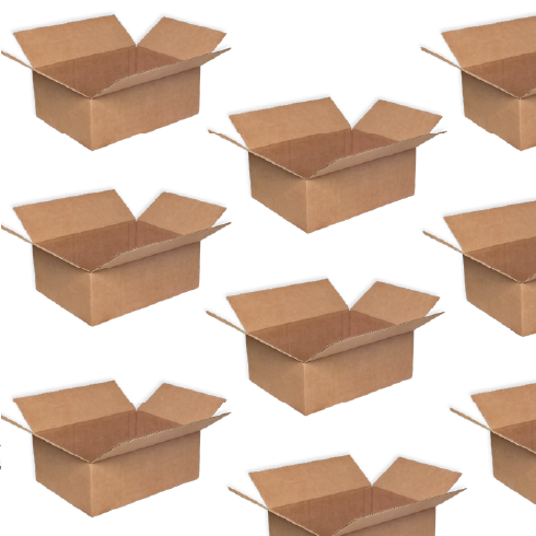 Pack 60 Cajas de Cartón Simple 400x300x150mm 