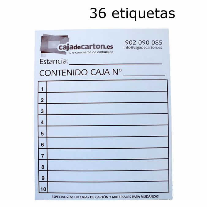 Pack Mudanza BÁSICA