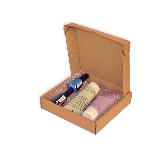 Caja para envíos 160 x 160 x 035 mm