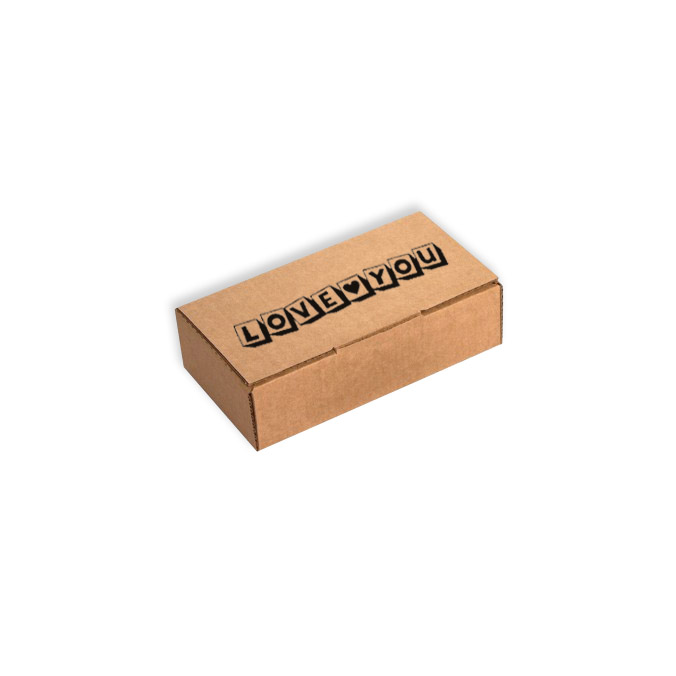 Muestras de caja envío postal 220 x 120 x 055 mm