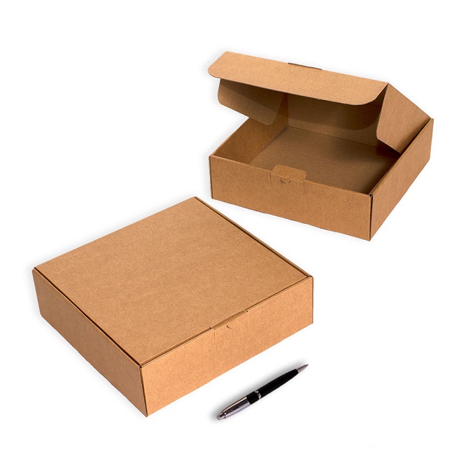 Muestras de caja envío postal 270 x 260 x 080 mm
