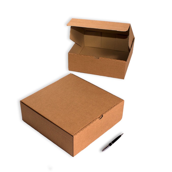 Muestras de caja envío postal 335 x 335 x 110 mm