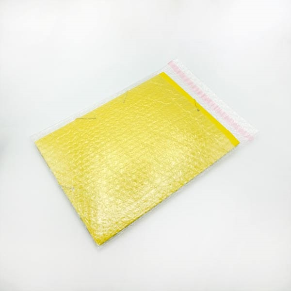 Muestras de bolsas de plástico de burbujas